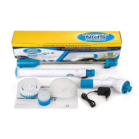 3-in-1 Electric Spin Scrubber Machine
