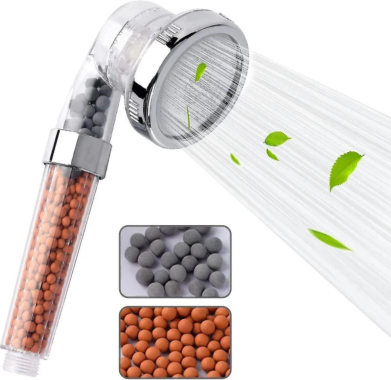 Power Shower Ionic High-Pressure Shower Head